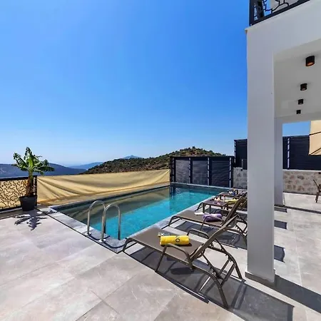 Lueks Ve Benzersiz Firoza 3 Villa Kas